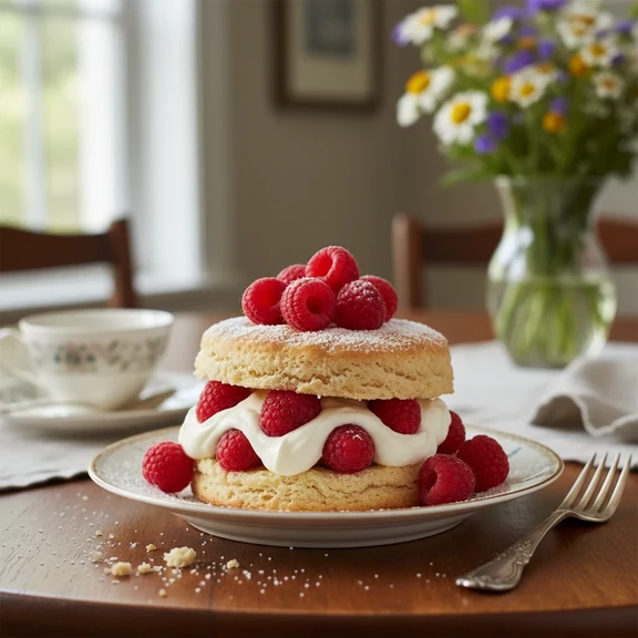Raspberry Short Cake