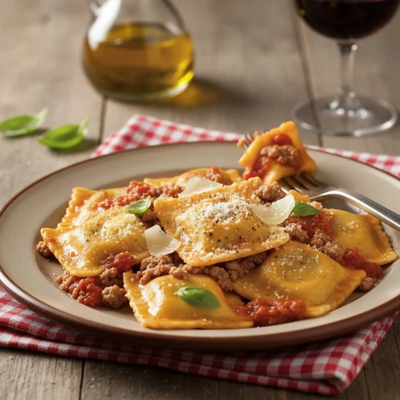 Ravioli with Meat