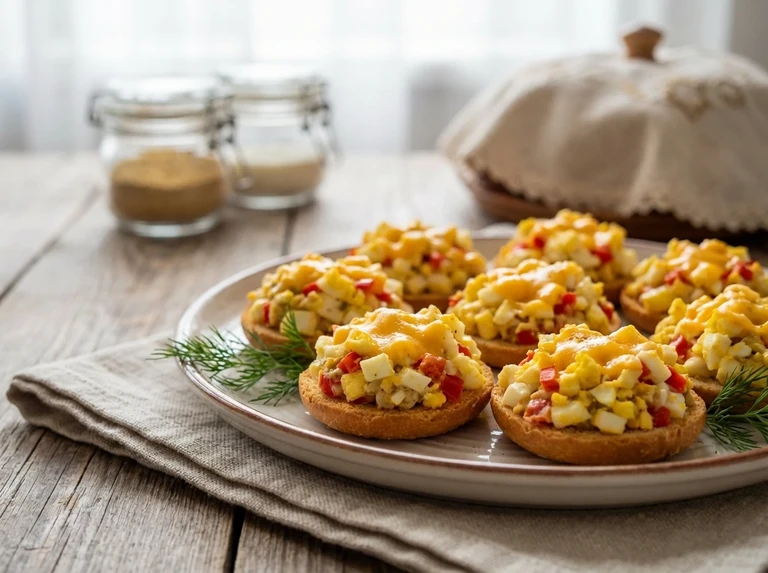 RED PEPPER CANAPÉS