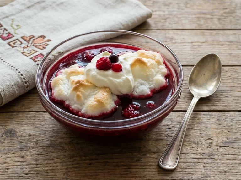 RED RASPBERRY OR CURRANT FLOAT