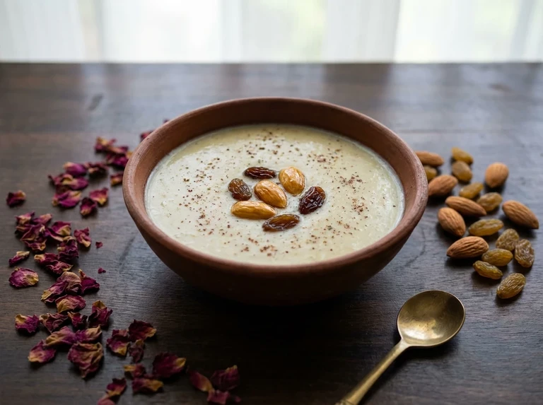 Rice Flour Pudding (Kheer)