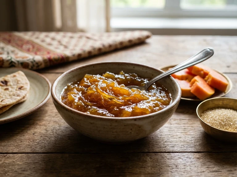 Ripe Papaya Jam