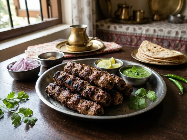 Roasted Mutton Kebabs