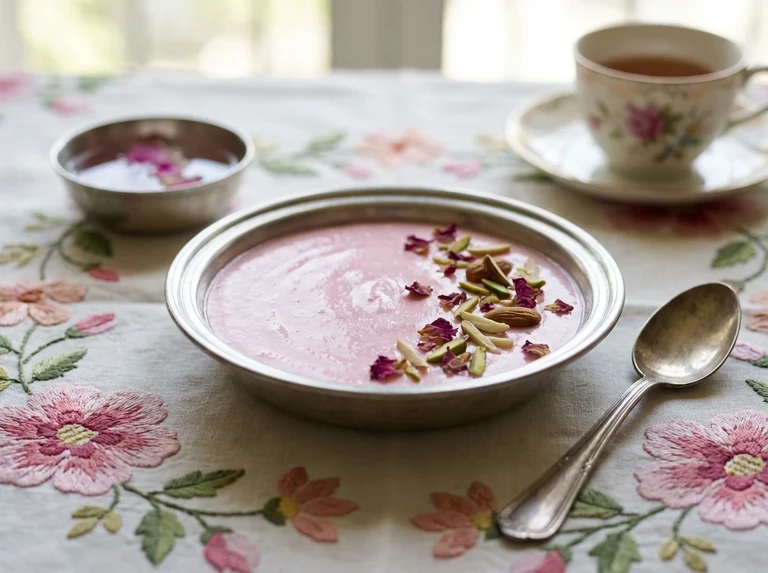 Rose Custard