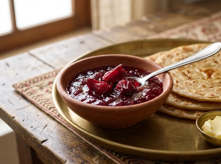 Roselle Jam (Hibiscus Jam)