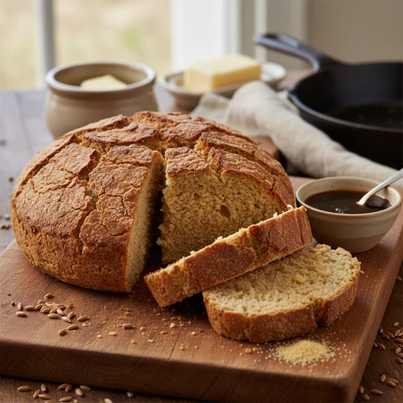 Rye Cornmeal Bread