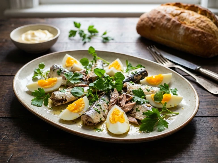 Sardine-and-Egg Salad