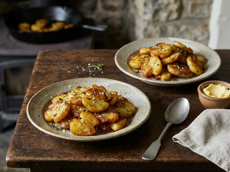 Sautèd Potatoes (Two portions)
