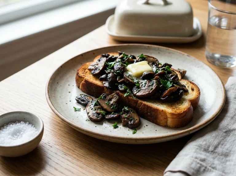 SAUTÉD MUSHROOMS