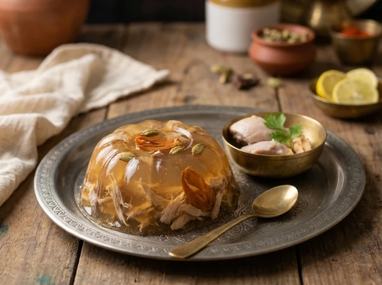 Savory Chicken Jelly (For Invalids)