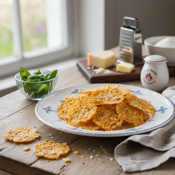 Savoury Cheese Crisps