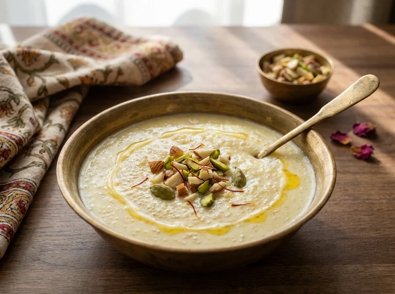 Semolina Kheer (Rava Kheer)