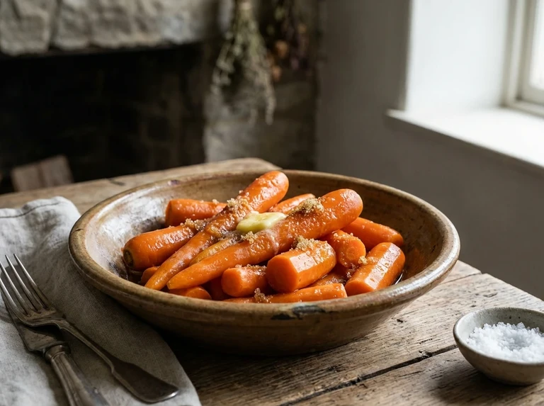 SIMMERED CARROTS