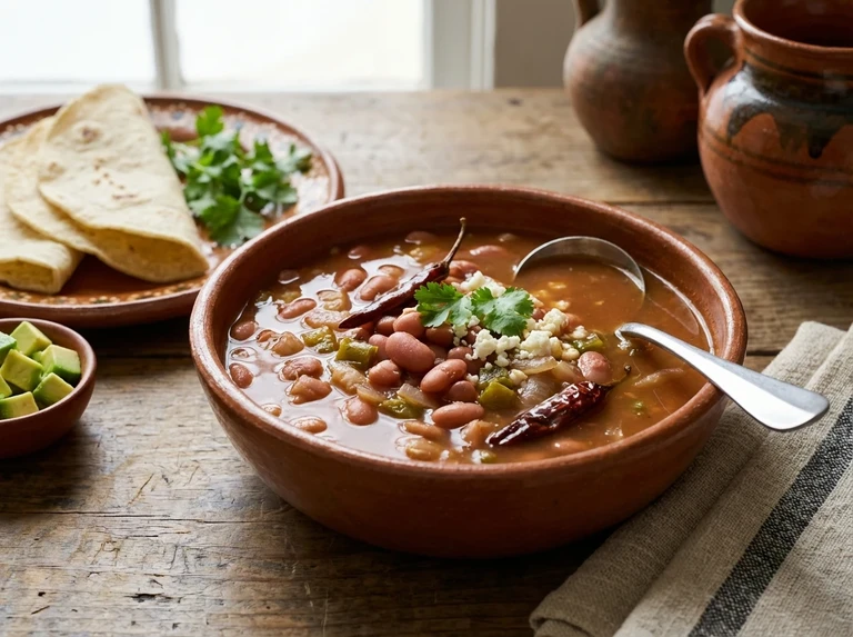 Sopa de Frijoles (Bean Soup)