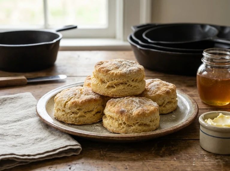 Sour Cream Biscuits (Four portions)
