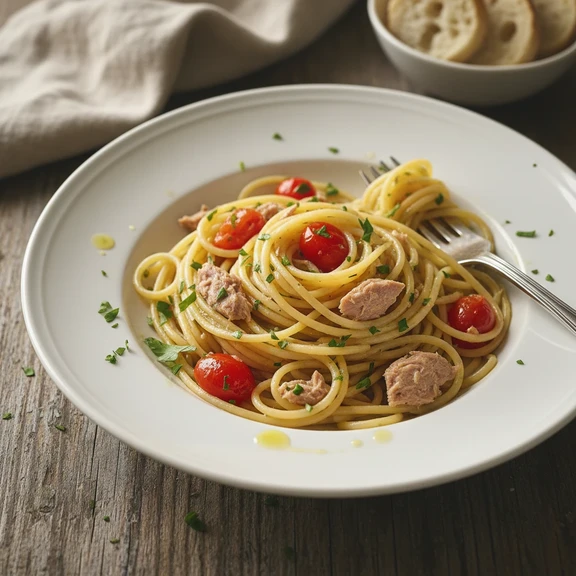 Spaghetti with Tuna
