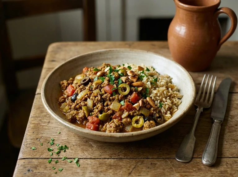 Spanish Curry Hash