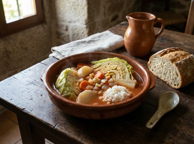 Spanish Hot Vegetable Broth