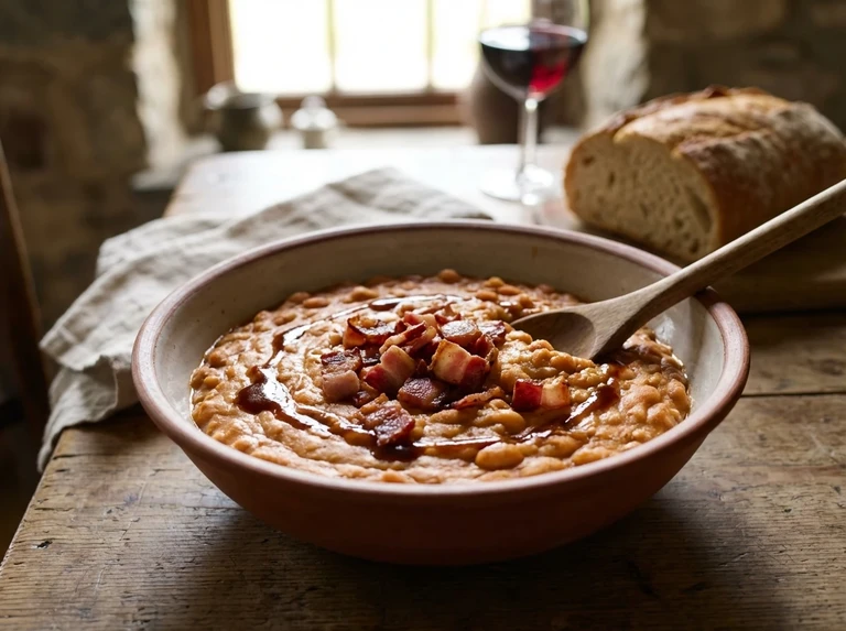 Spanish Mashed Baked Beans