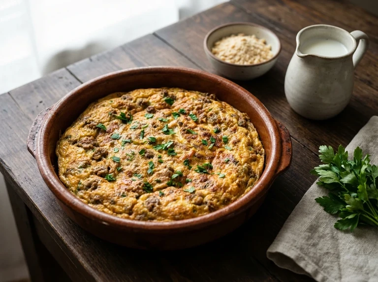 Spanish Sausage Omelet