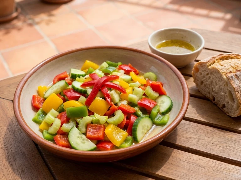 Spanish Sweet Pepper Salad
