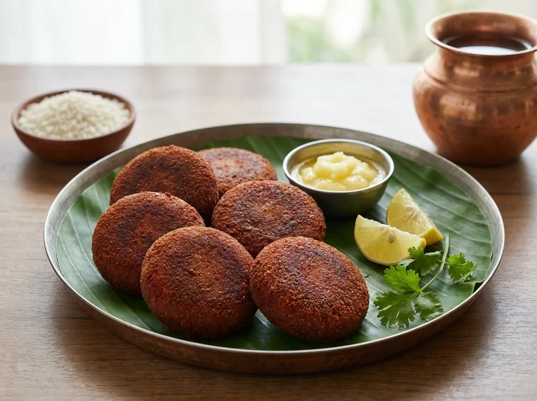 Spiced Meat Cutlets (Tikiya)