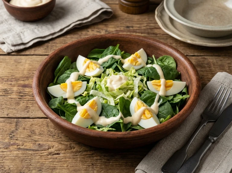 Spinach-and-Egg Salad