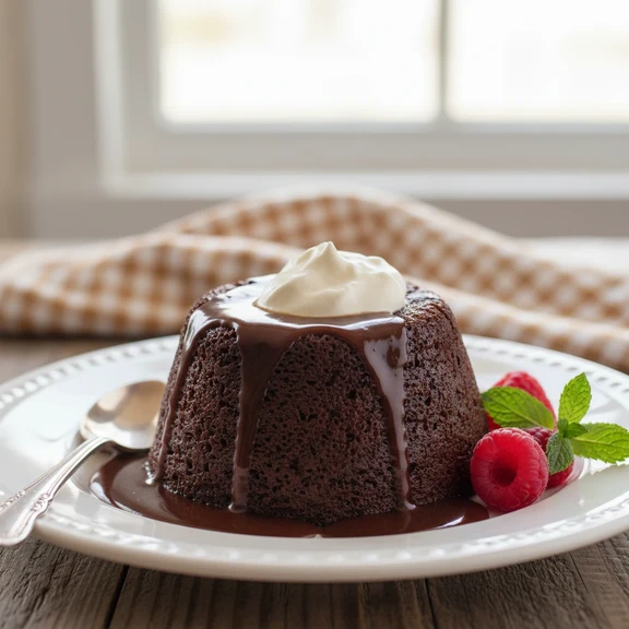 Steamed Chocolate Pudding