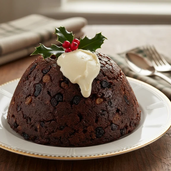 Steamed Christmas Pudding