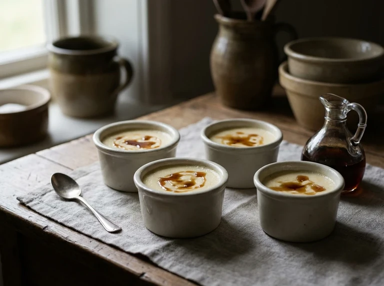 Steamed Custard (Four custards)