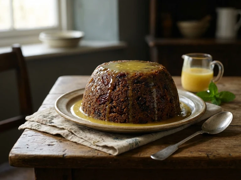 Steamed Date Pudding