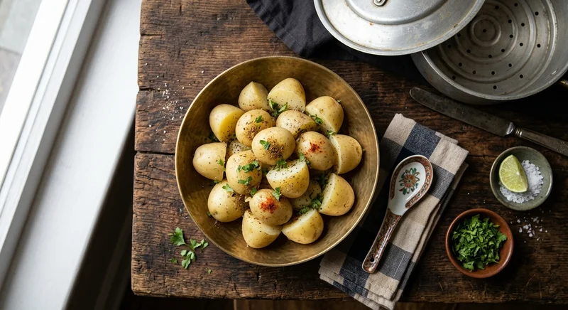 Steamed Potatoes