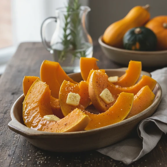 Steamed Winter Squash