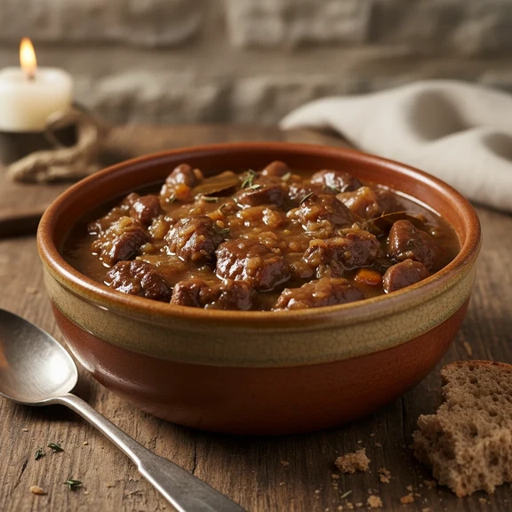 Stewed Beef Kidney