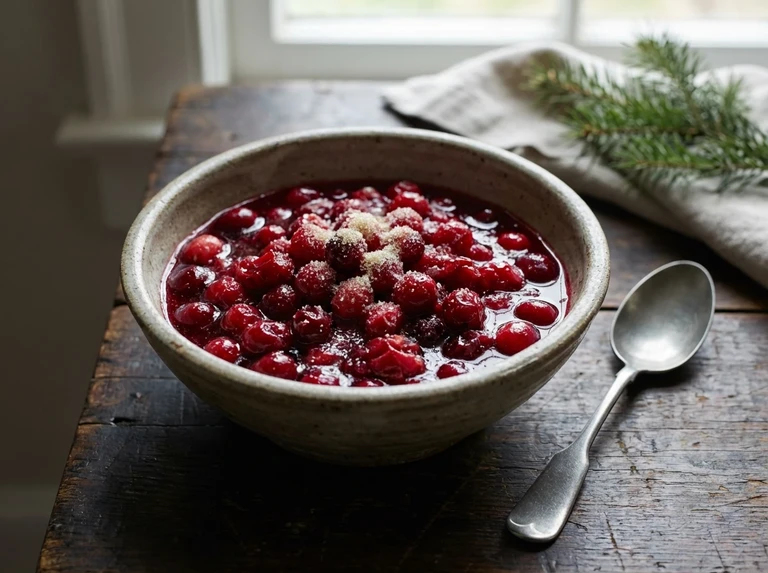 STEWED CRANBERRIES