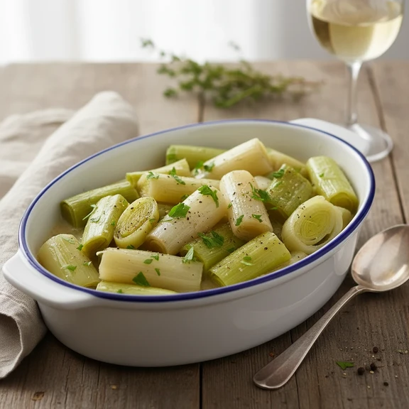 Stewed Leeks
