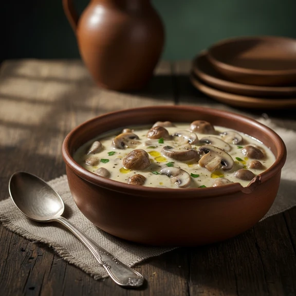 Stewed Mushrooms