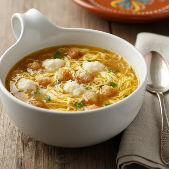 Stracciatella Soup