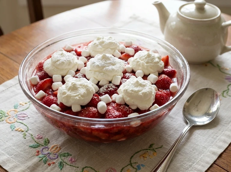 STRAWBERRIES A LA "BRIDGE"
