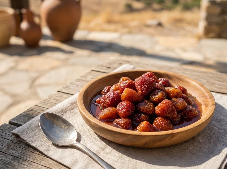 STRAWBERRIES IN THE SUN