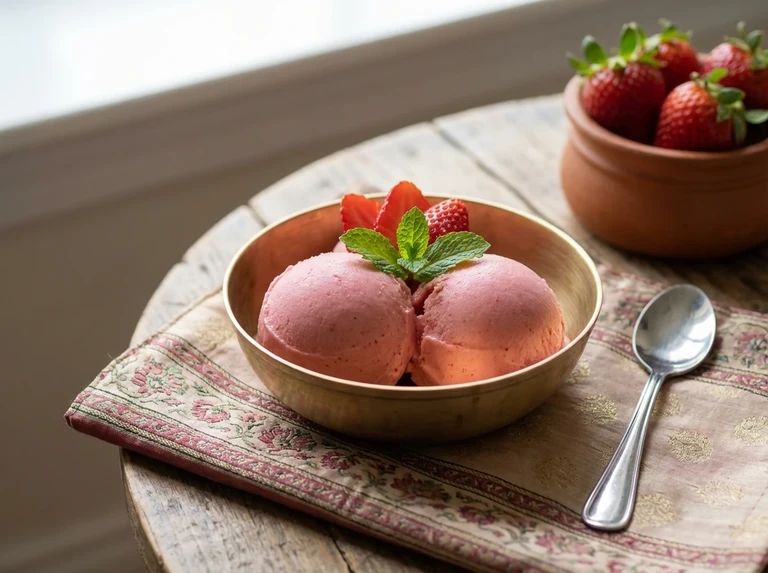 Strawberry Ice Cream