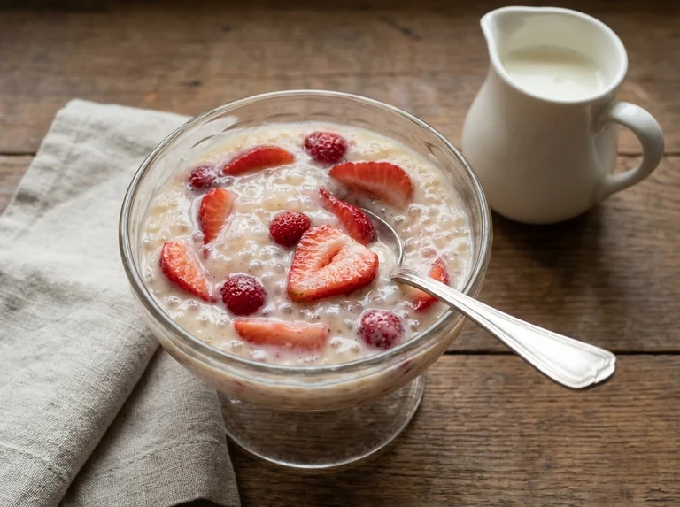 Strawberry Tapioca