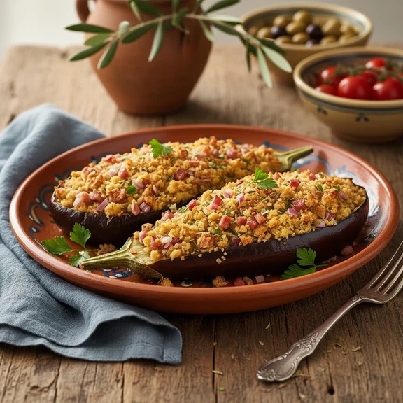 Stuffed Eggplant