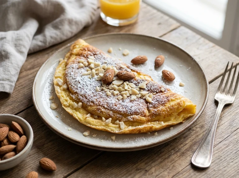 SWEET ALMOND OMELET