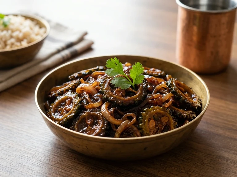 Sweet and Sour Bitter Gourd