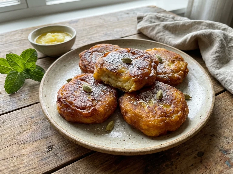 Sweet Banana Fritters (Method 2)