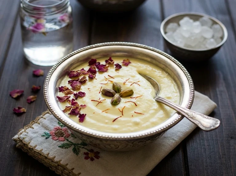 Sweet Flavored Curd (Dahi)