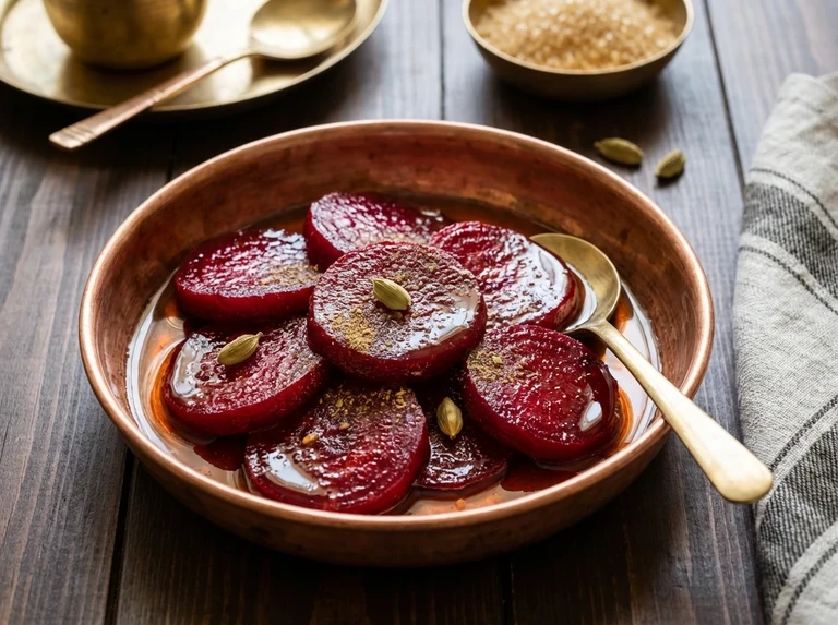 Sweet Glazed Beetroot