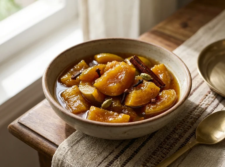 Sweet Mango Pickle in Syrup