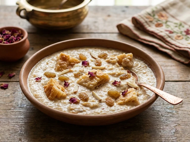 Sweet Pastry Milk Pudding